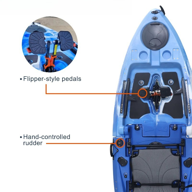كاياك جديد لعام 2026 بتصميم مع - مراجعة Fishing Kayak Pedal Drive وسعره